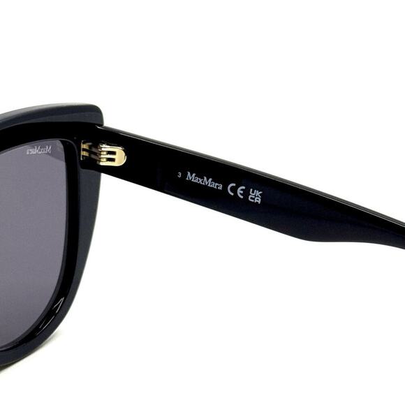 NEW!!! MAXMARA Sunglasses Spark2 MM0076 01A Authentic - Picture 9 of 12